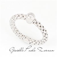 Ring Zorzan Gioielli Woman in White Gold Diamante 0.13 Ct ANPZ3037 - ANPZ3037